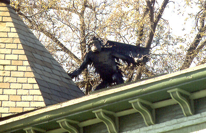 Winged Monkey's Mate at the Turret